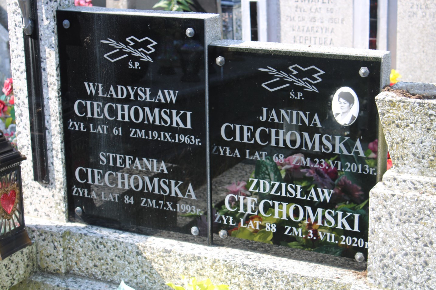 Grób Zdzisław Ciechomski