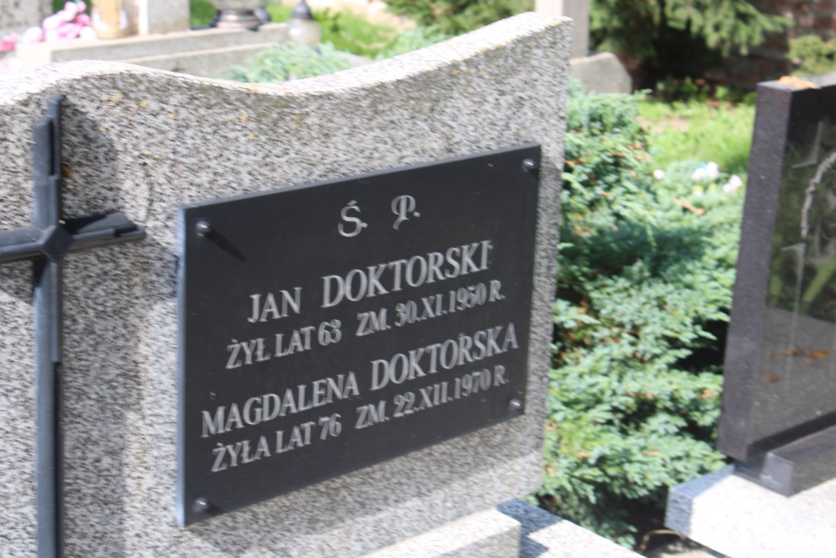 Grób Magdalena Doktorska