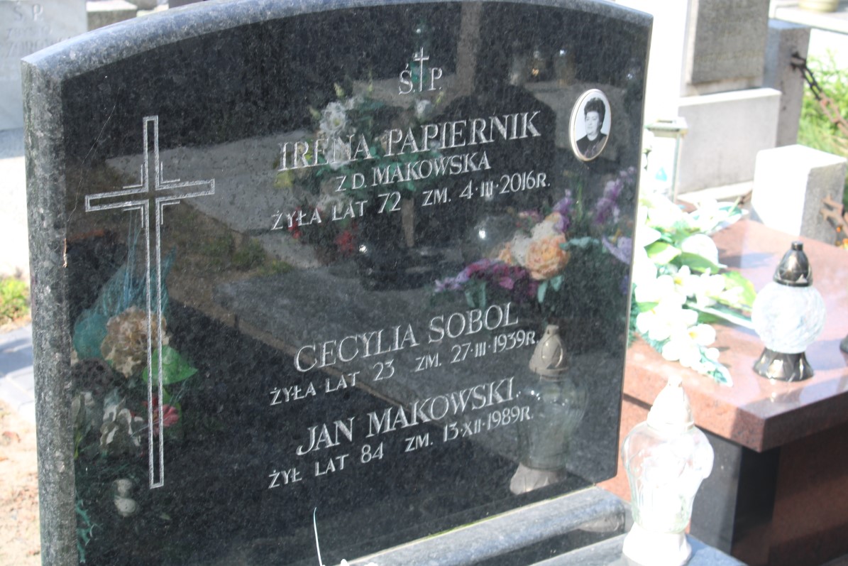 Grób Cecylia Sobol