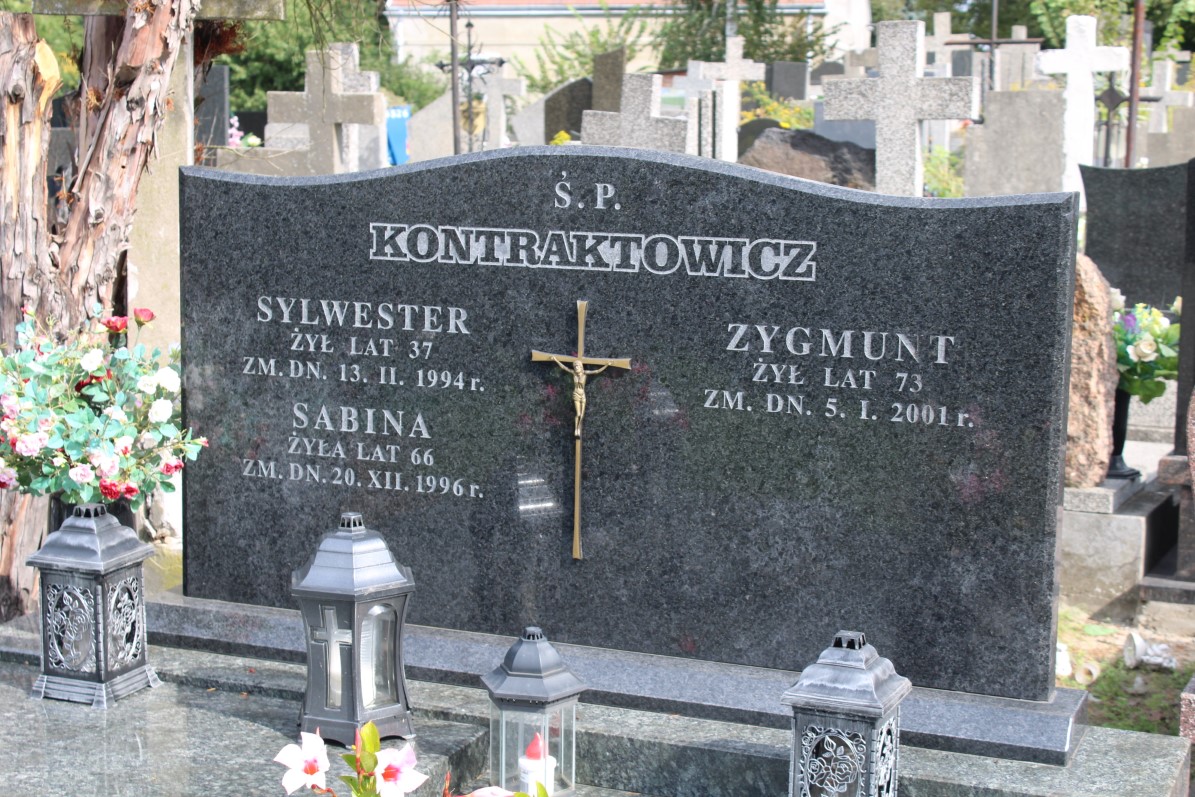 Grób Sabina Kontraktowicz