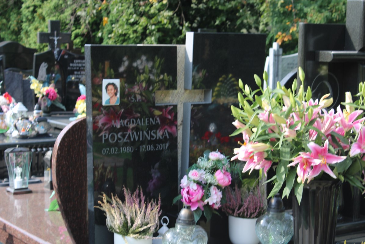 Grób Magdalena Poszwińska